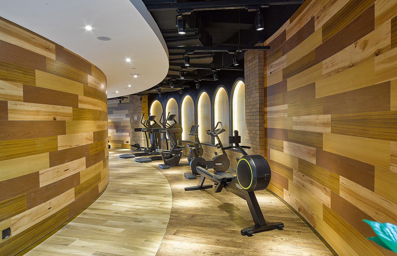 健身房室内场景拍摄 空间摄影 运动场所 游泳馆
