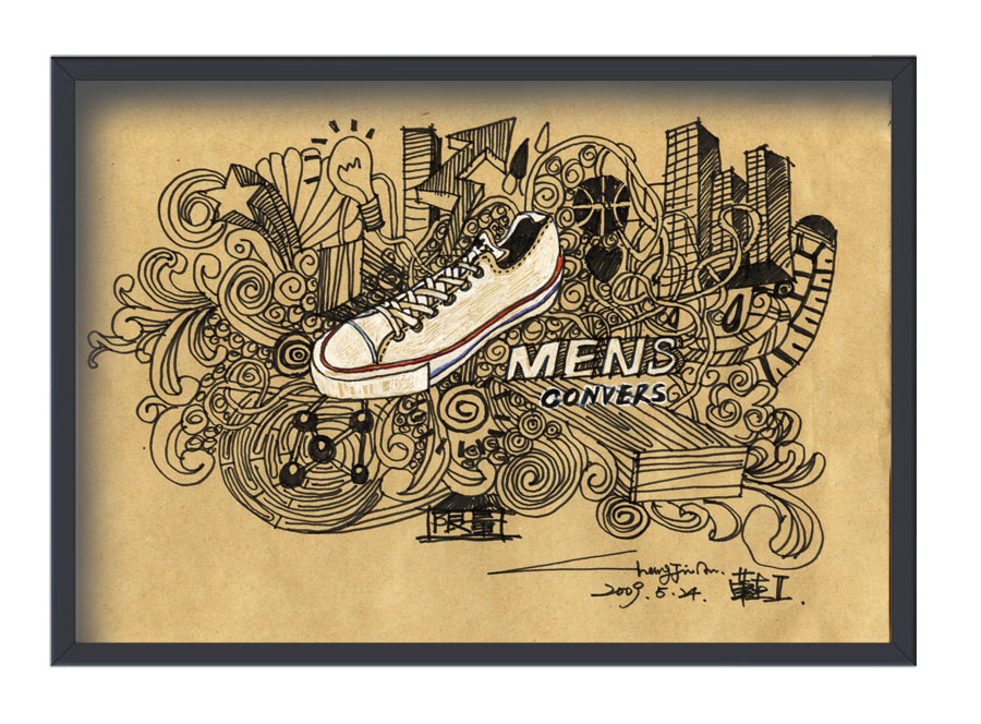 手绘海报|钢笔画|纯艺术|画设计 - 原创设计作品 - 站酷 (zcool)