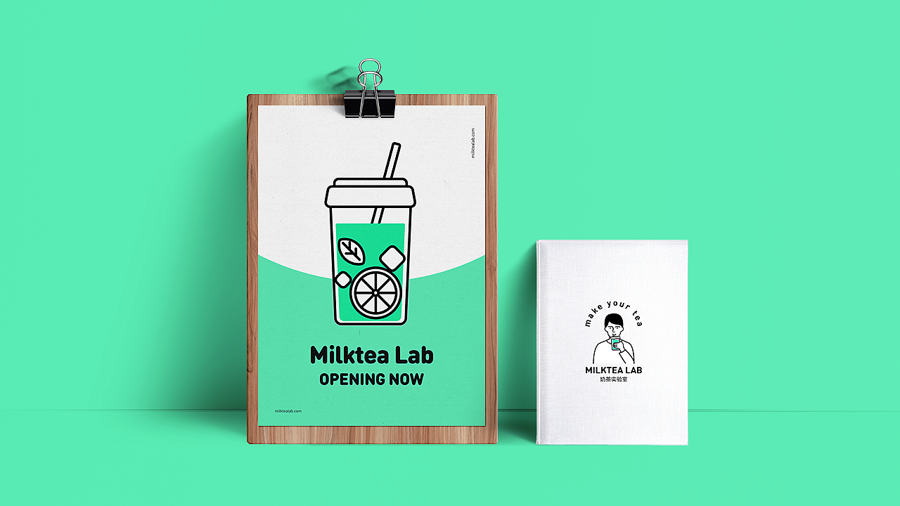 餐饮品牌设计 | 奶茶实验室（图ZMTY1NDU1MDQw） - 品牌 - 站酷设计师樱奈雪原创素材 - 站酷ZCOOL