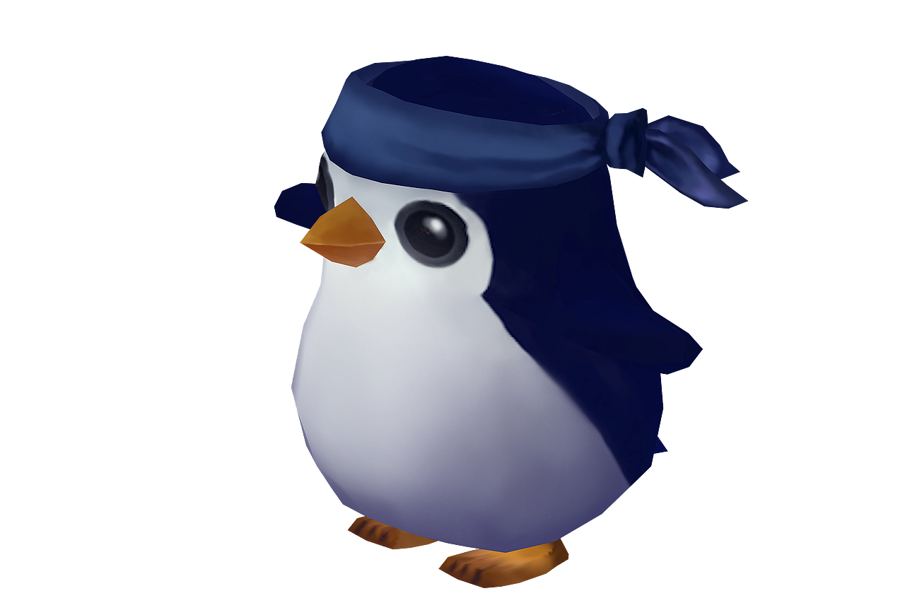 个人作品练习小企鹅