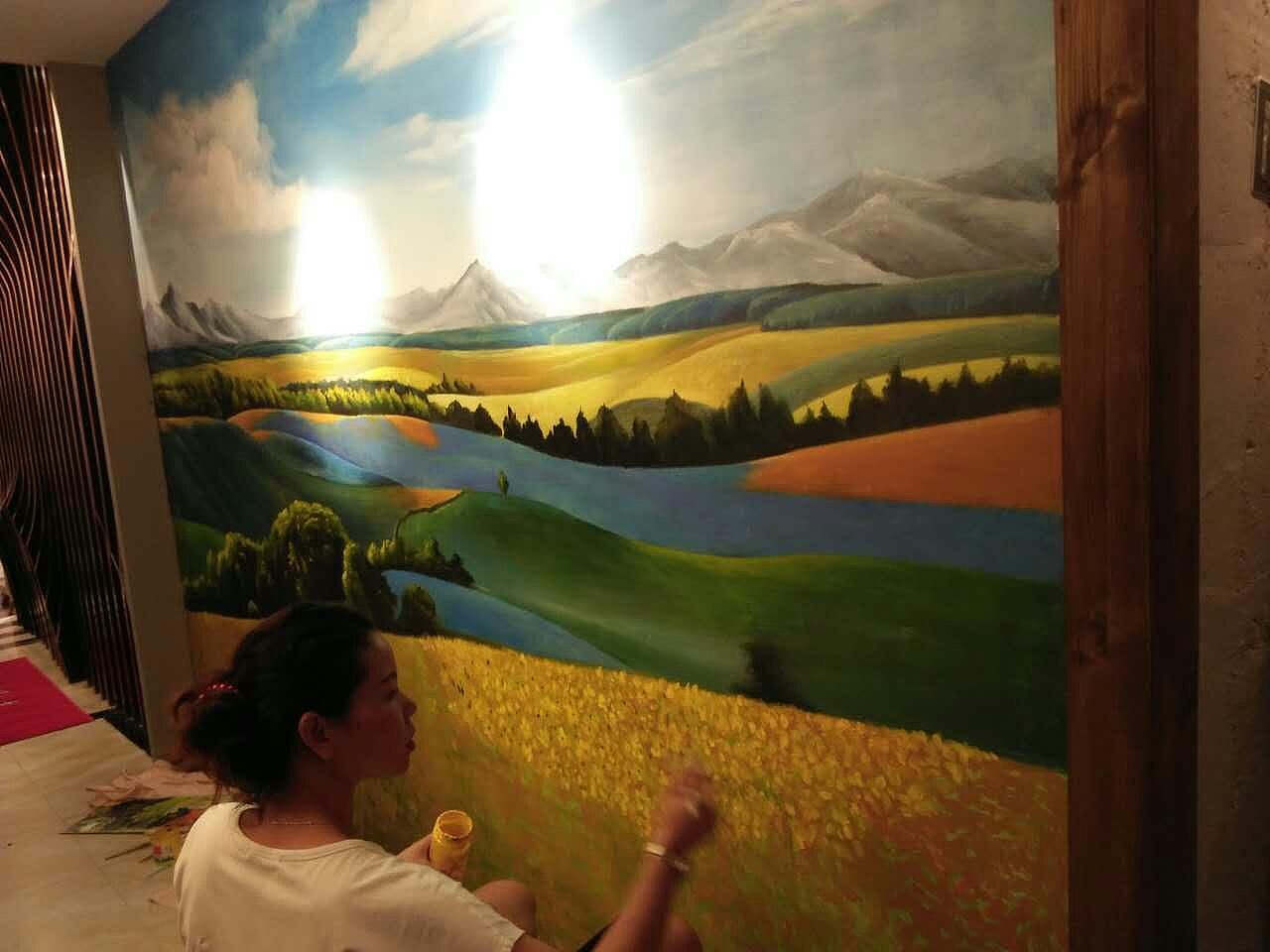 会所、酒店、休闲中心高档壁画,挂画