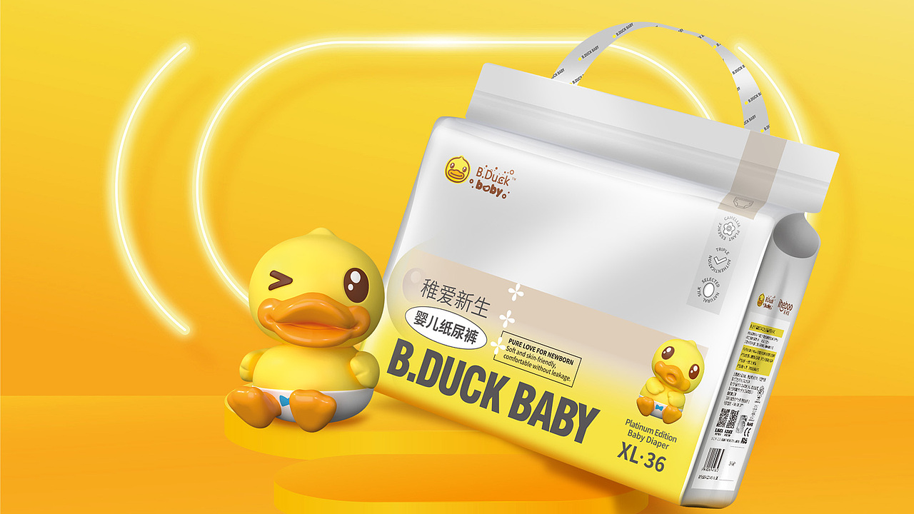 原创作品案例 | 纸尿裤包装设计