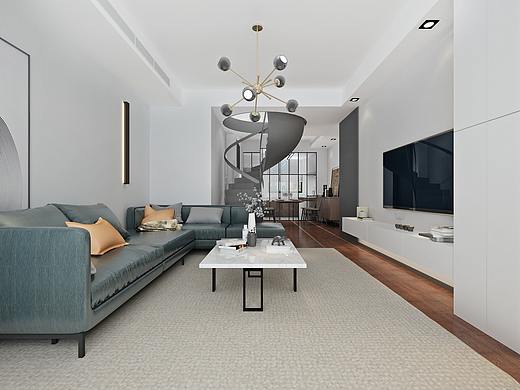 【菏泽装修】剑桥学府/后现代/时光流转 让空间慢下来