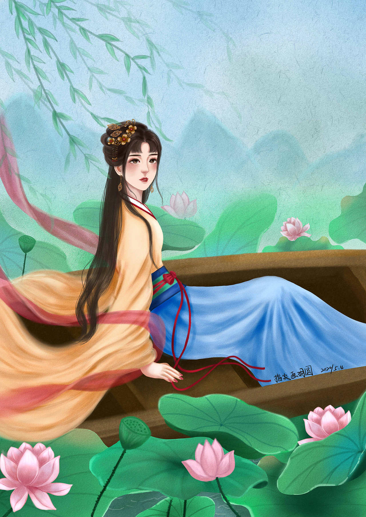 24节气第二弹（图ZMjEwNTIwMTg4） - 商业插画 - 站酷设计师指尖画玥圆原创素材 - 站酷ZCOOL