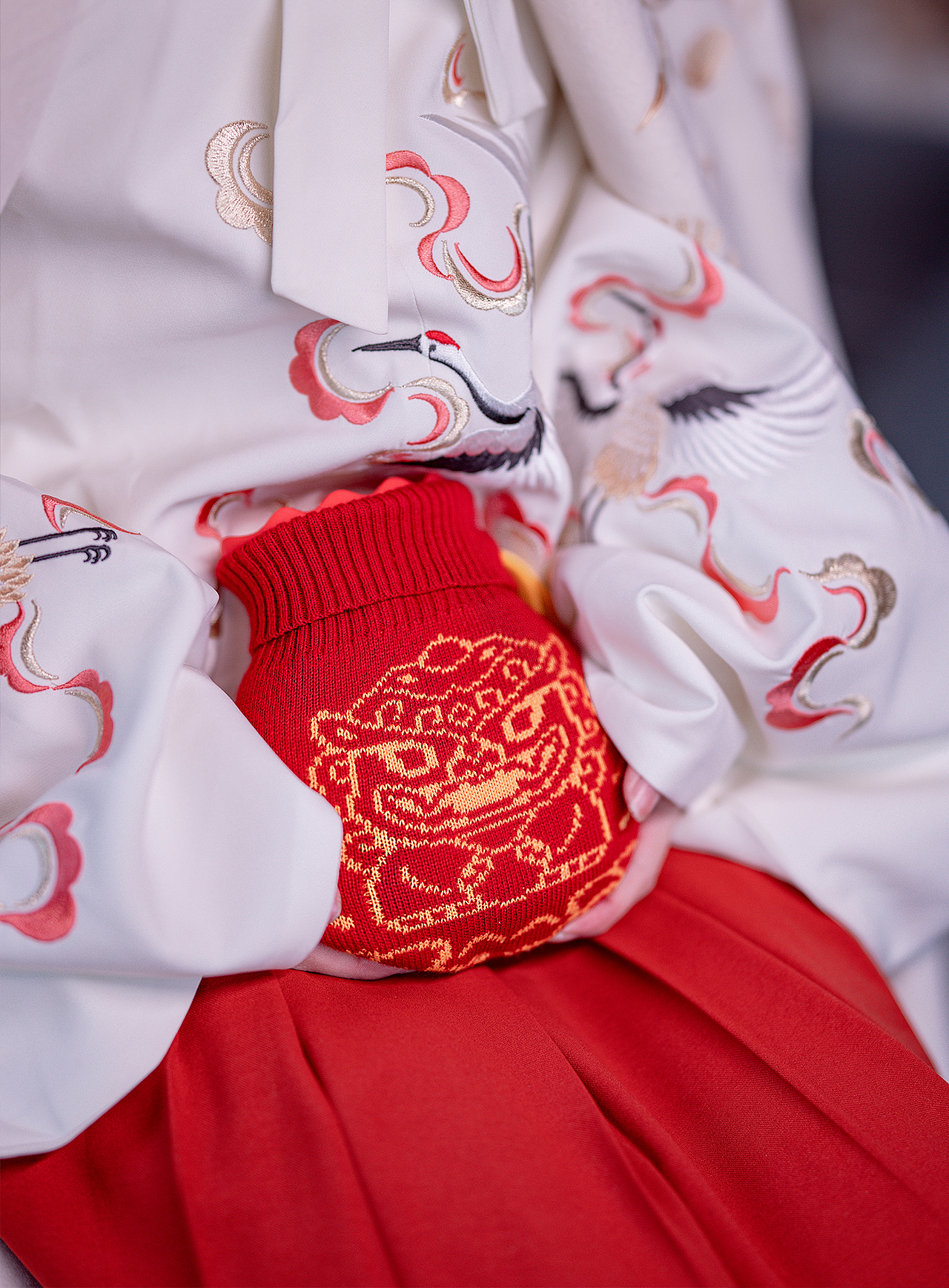 瑞狮香囊暖水袋