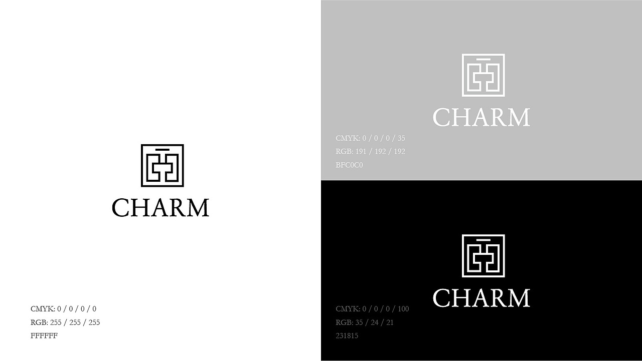 charm品牌logo设计
