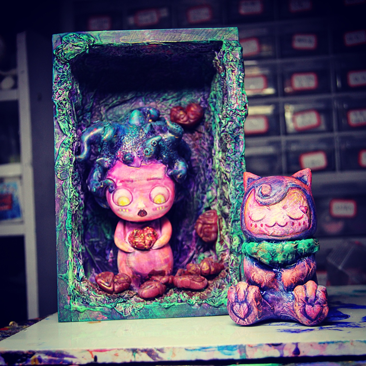 溺溺和设计师们的合作作品