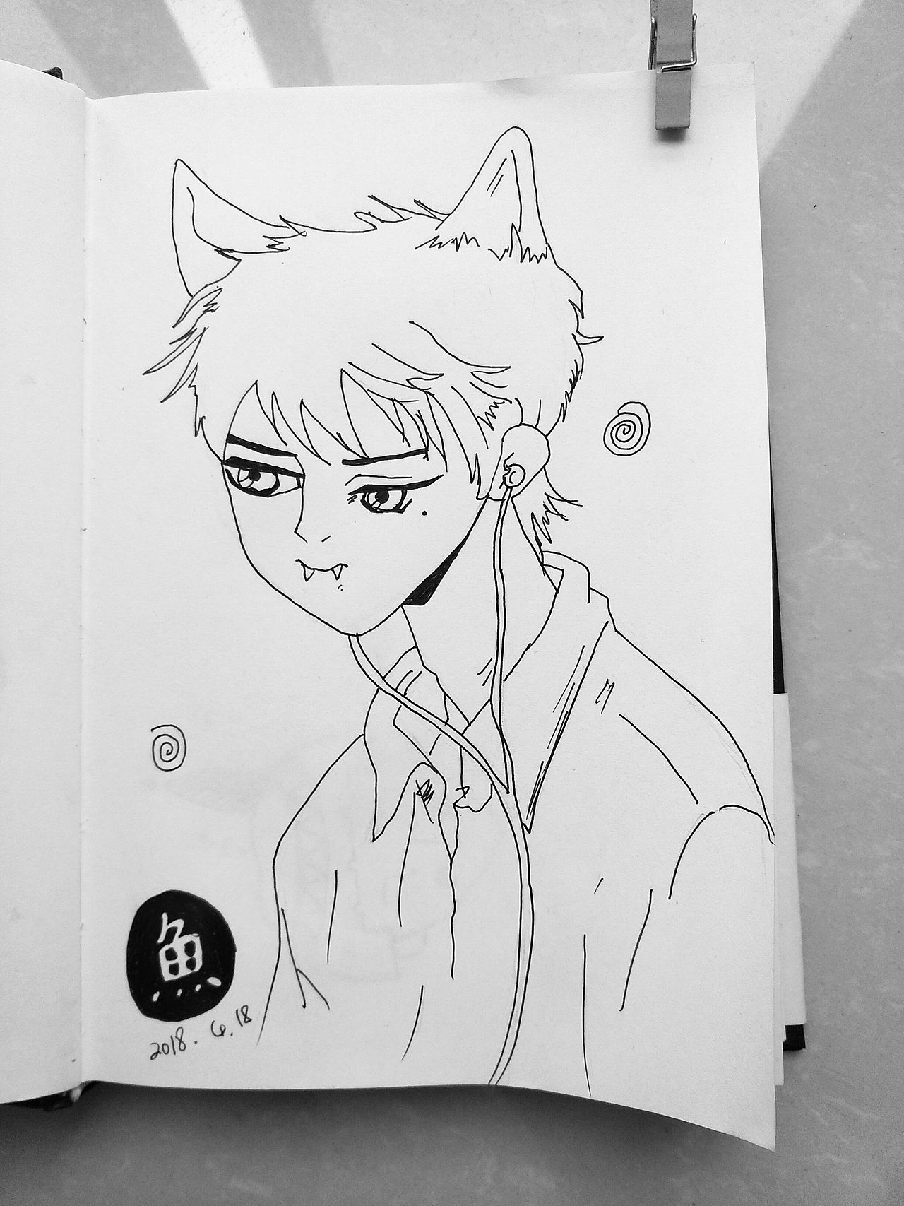 狼牙（圖ZMTEyMjExMzE2） - 新銳潮流插畫 - 站酷設(shè)計師一隻製造室原創(chuàng)素材 - 站酷ZCOOL