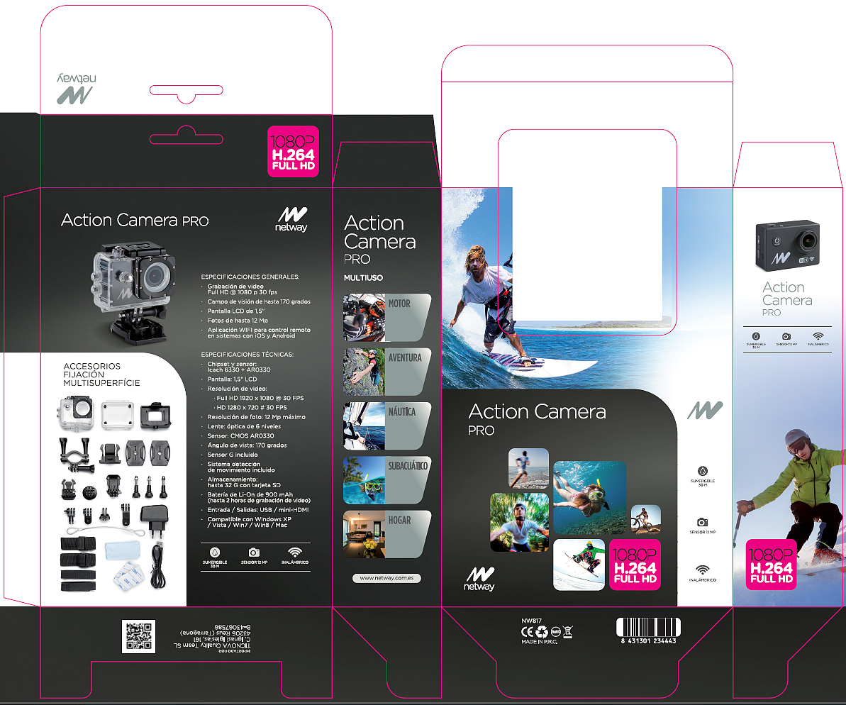 产品包装 移动电源  手机保护膜  运动DV 欧美风格