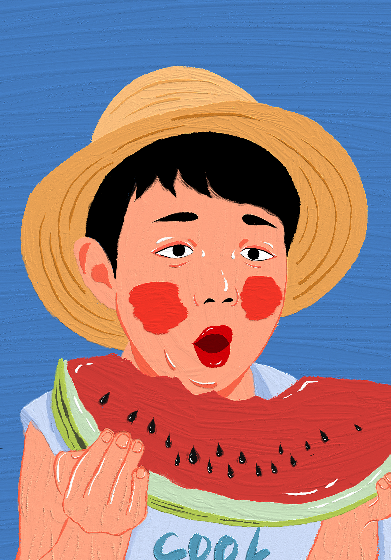 卡通油画装饰画（图ZMjg4NTkwMTMy） - 商业插画 - 站酷设计师美朵花吉原创素材 - 站酷ZCOOL