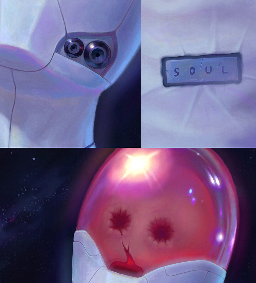 白色的灵魂（图ZNDEwODM3NDg=） - 概念设定 - 站酷设计师一楠原创原创素材 - 站酷ZCOOL