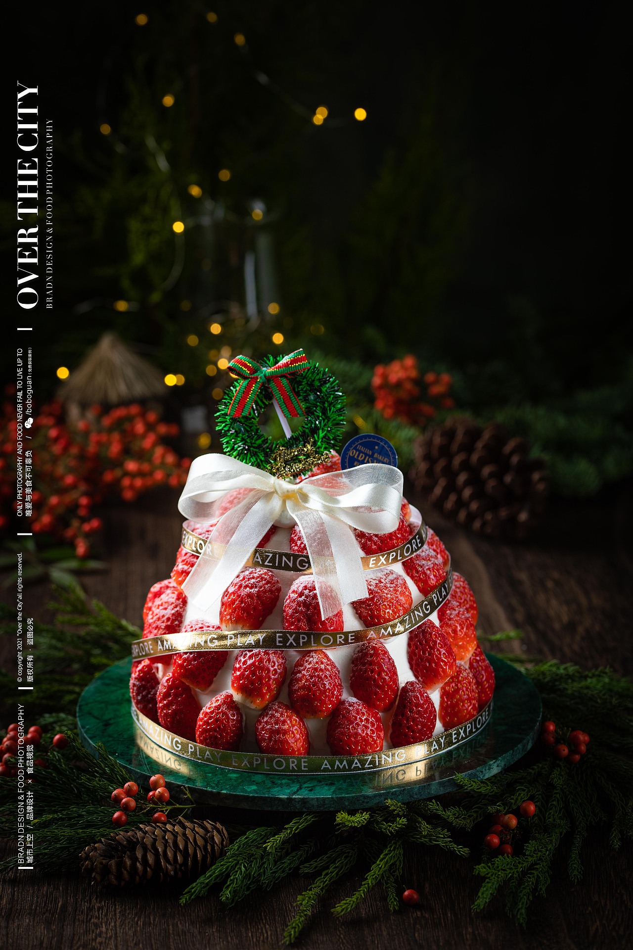 圣诞蛋糕拍摄🎂