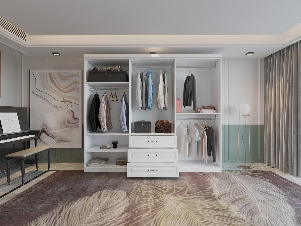 三维家做的衣柜|空间|室内设计|cui6500 - 原创作品 - 站酷 (ZCOOL)