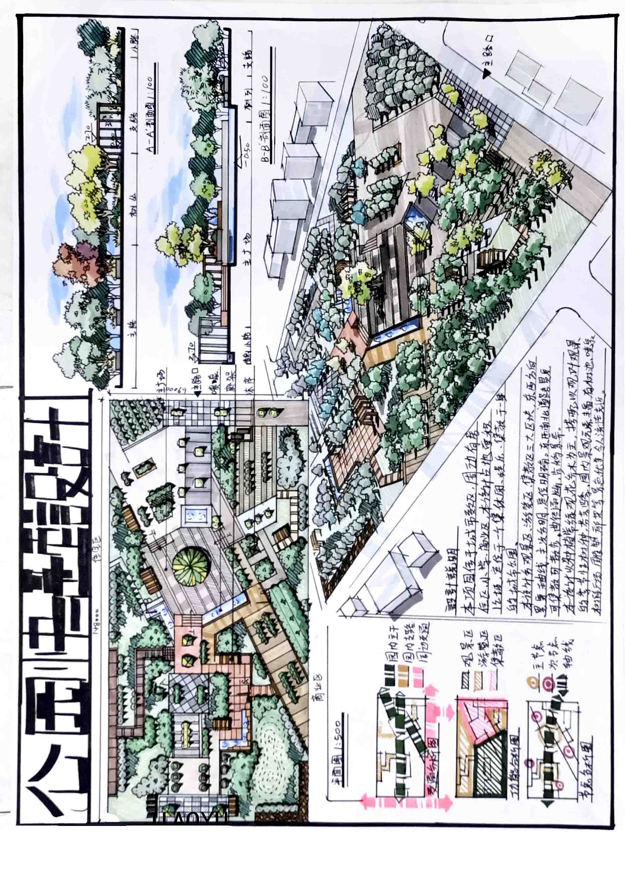 【卡罗网课学院】SKB建筑景观快题_卡罗手绘培训品牌（图ZMjA4NTA3Mjk2） - 商业插画 - 站酷设计师酷玄的设计师原创素材 - 站酷ZCOOL