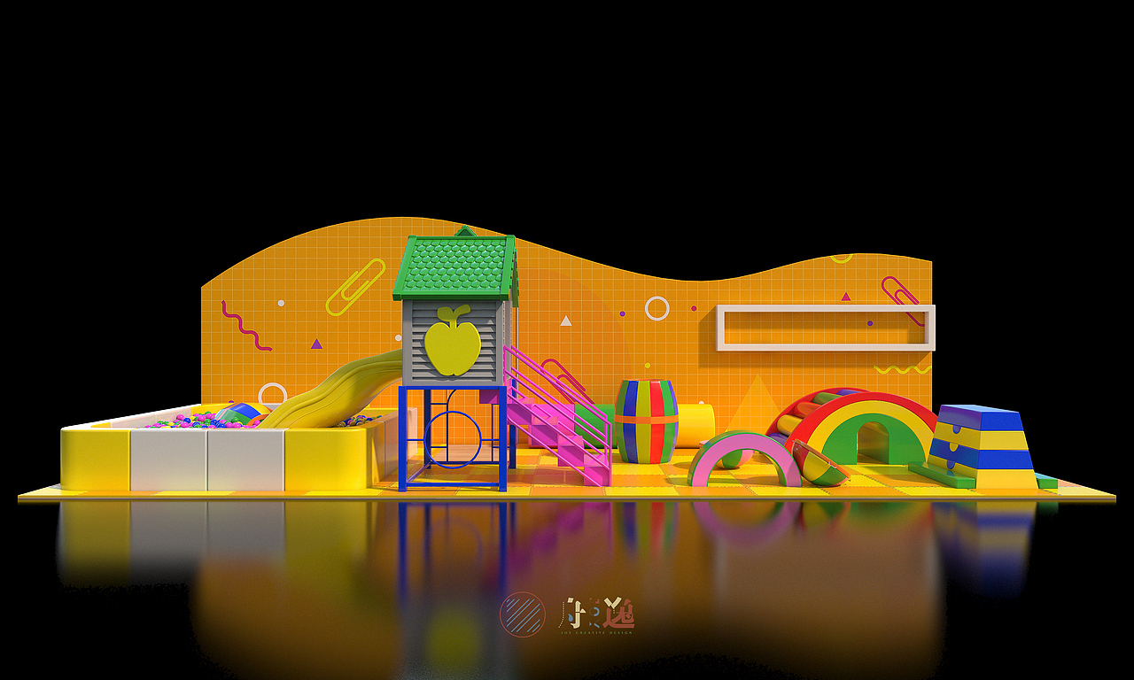儿童乐园（图ZMTM0NDk4OTM2） - 建筑/空间 - 站酷设计师舟逸Z原创素材 - 站酷ZCOOL