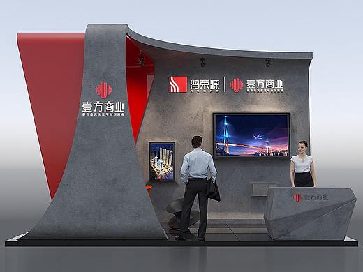 特装小展台3D设计