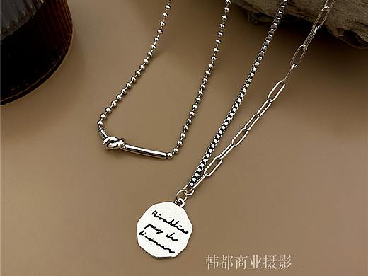 项链复古风拍摄义乌韩都摄影