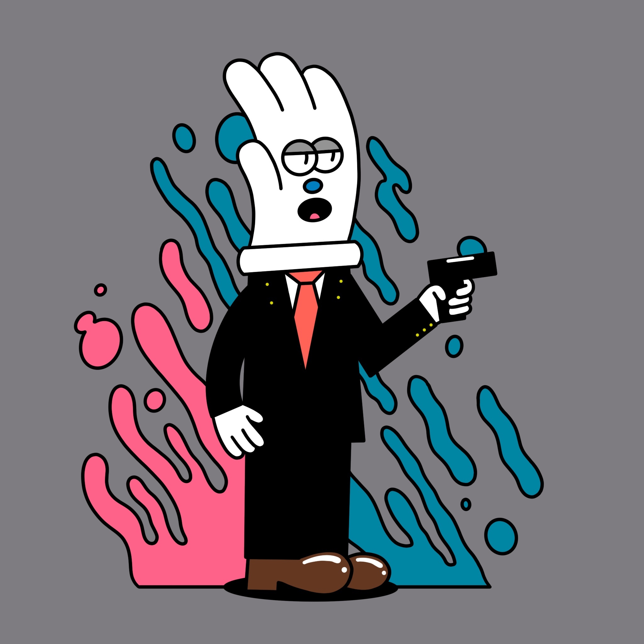 [z大笑]|插画|创作习作|油头卢教授_原创作品-站酷(zcool)