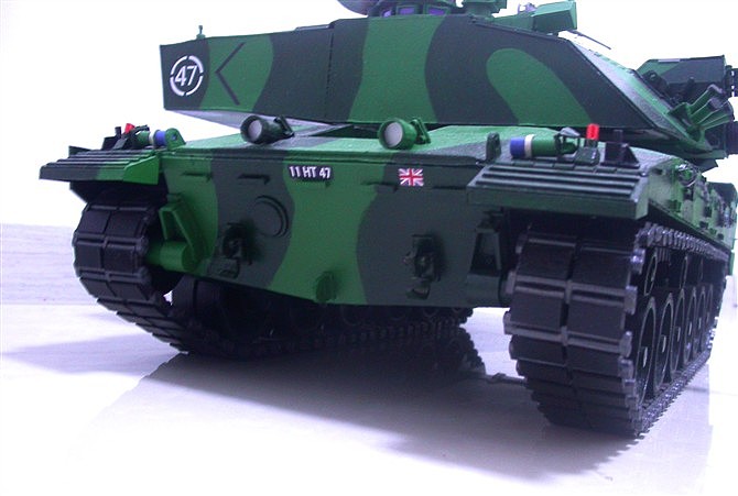 纸质挑战者II主战坦克 照网上图手工制作，没有图纸（图ZMTU2MDE5ODQ0） - 手办/模玩 - 站酷设计师宏图装饰原创素材 - 站酷ZCOOL