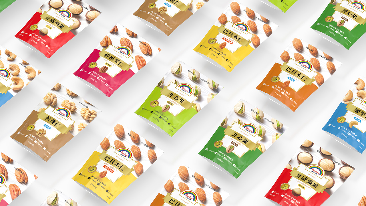 《天虹牌·零食小袋》系列包装设计