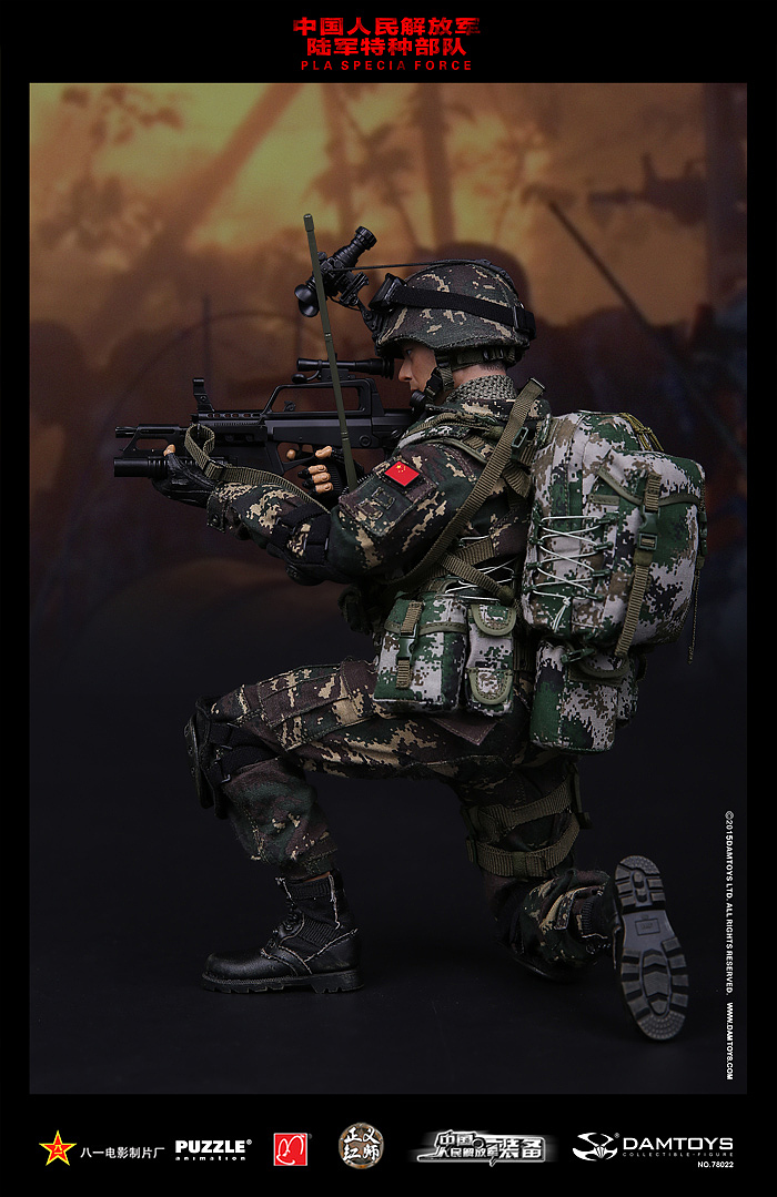 中国人民解放军陆军特种部队 - 侦察兵（图ZMjM5MDA3NTI=） - 玩具 - 站酷设计师DAMTOYS原创素材 - 站酷ZCOOL