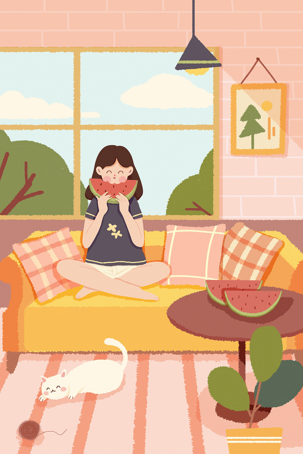 扁平插画小合集（图ZMjcwNTY3NDU2） - 商业插画 - 站酷设计师莳柒dz原创素材 - 站酷ZCOOL