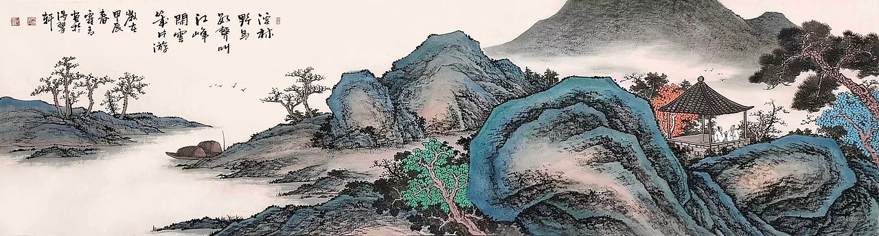 霖青山水画作品价格