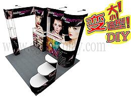 展会专用展架,出国参展展台设计搭建最省钱解决方案!