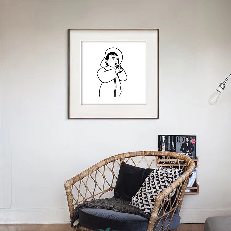 INS风画像（图ZMjA0NjA5OTAw） - 艺术插画 - 站酷设计师贰米有点二原创素材 - 站酷ZCOOL