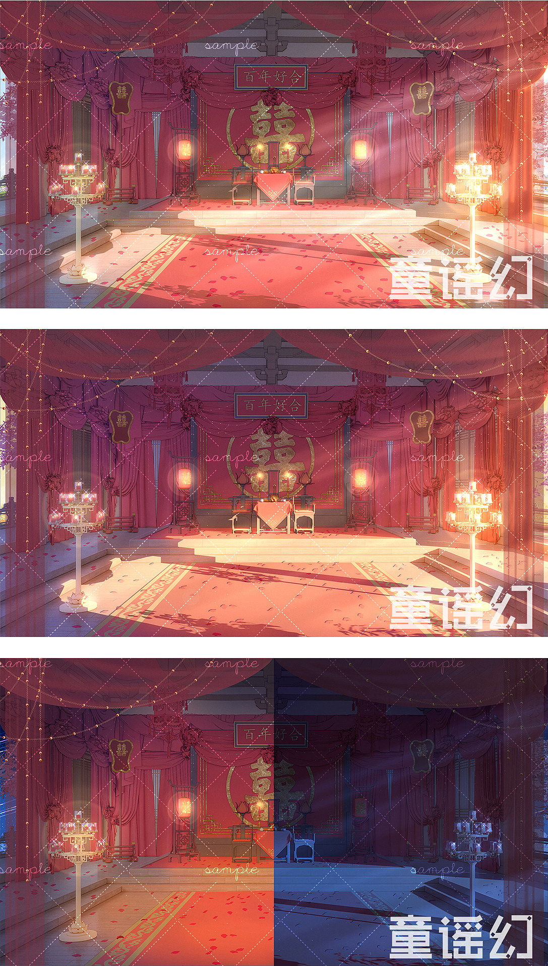 日系场景-喜堂/灵堂