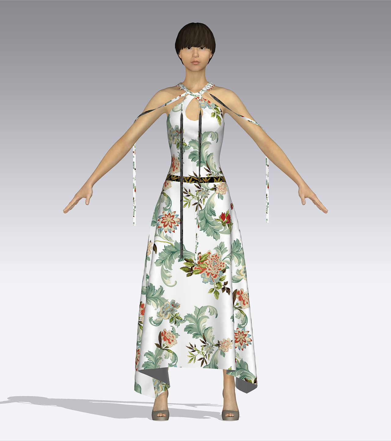 clo三维服装效果图!