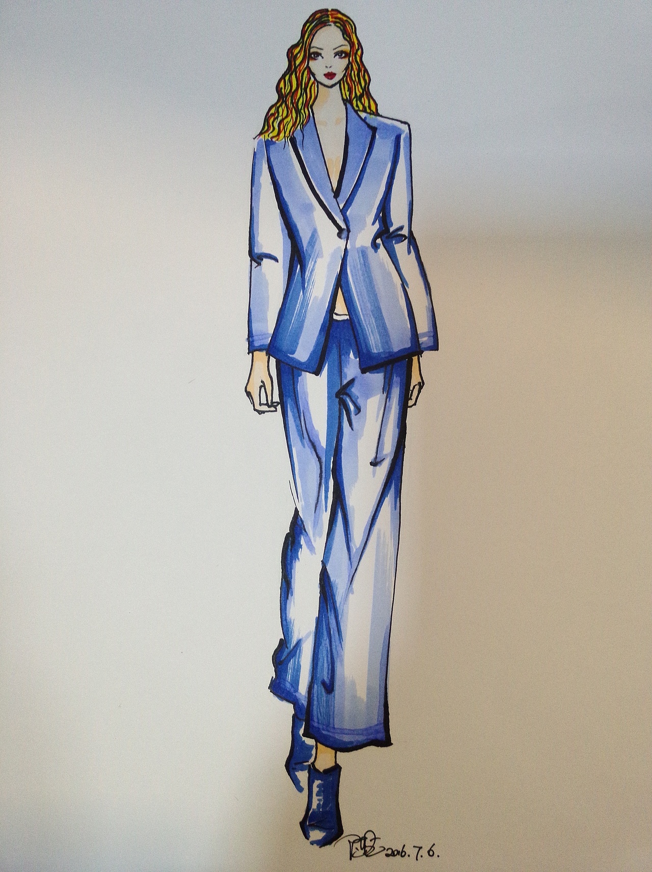 服装手稿（图ZNTM3MjYwMDg=） - 其他服装 - 站酷设计师heyfen原创素材 - 站酷ZCOOL