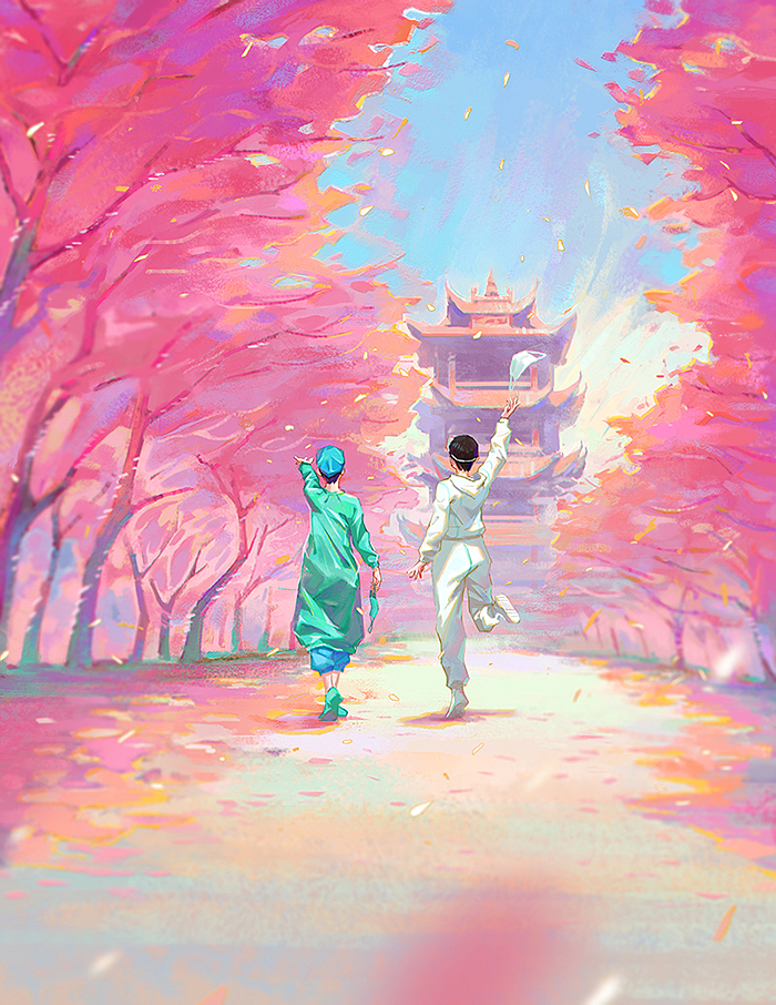 武汉明天见（图ZMjA0NTM1ODE2） - 商业插画 - 站酷设计师安曦原创素材 - 站酷ZCOOL