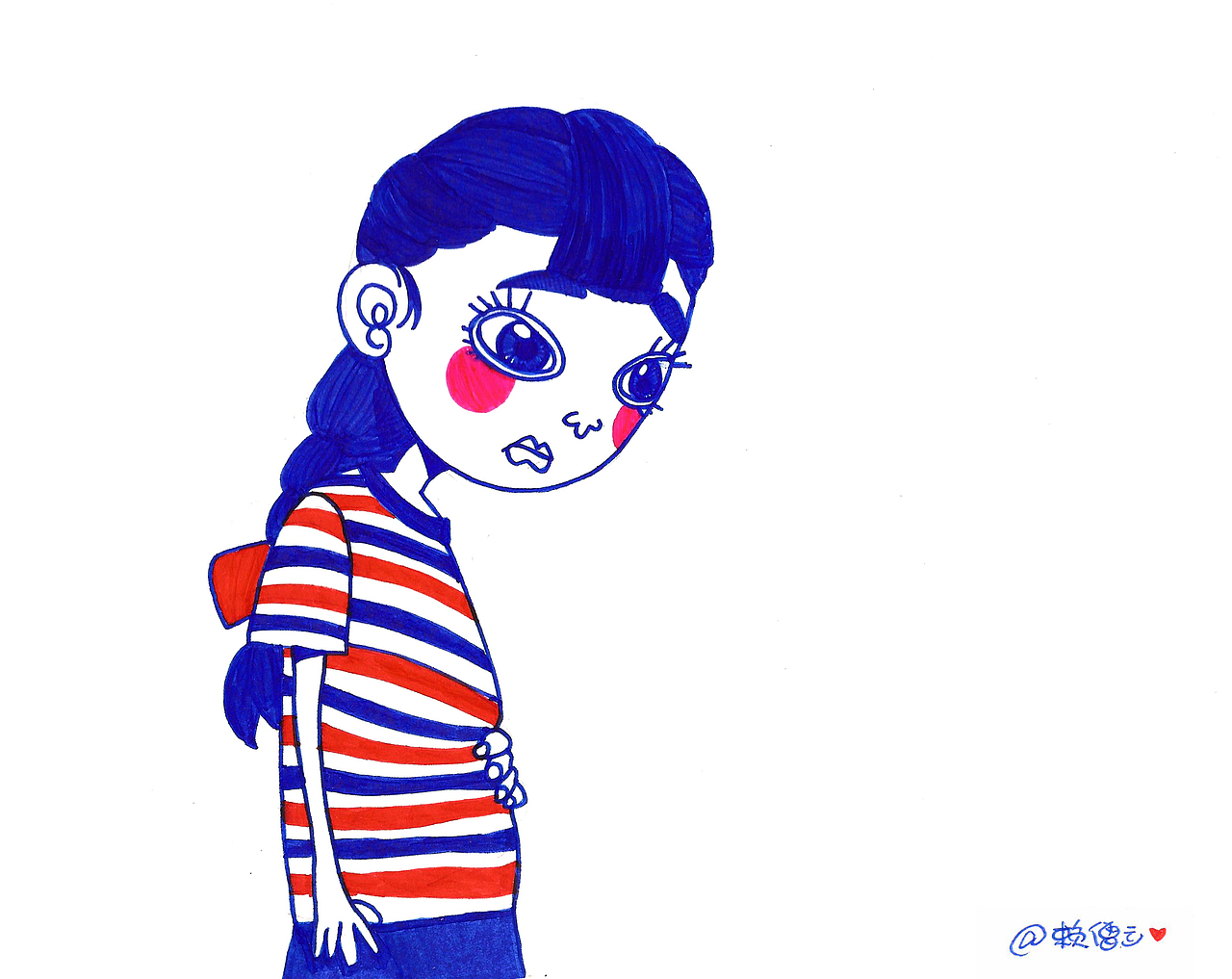 Fragile Kids 系列手绘（图ZMzQ0NDM5MDA=） - 商业插画 - 站酷设计师李镇上原创素材 - 站酷ZCOOL