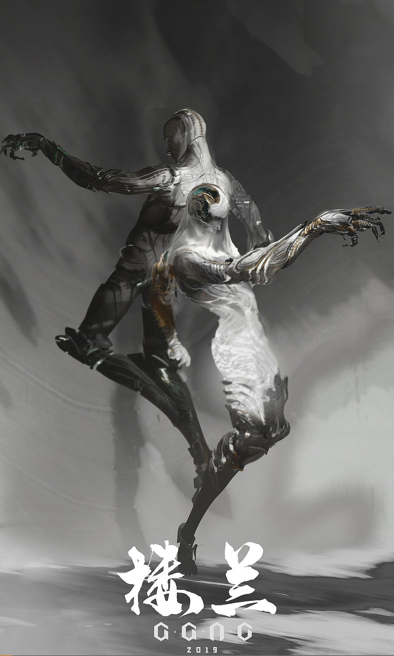 缄默 mik001 角色原画 优秀奖