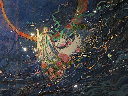 阴阳师百绘罗衣 花鸟卷——澜星琉璃