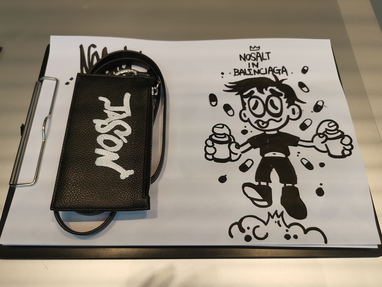 巴黎世家涂鸦（图ZMjE4MDEzNDQw） - 新锐潮流插画 - 站酷设计师NOSALT原创素材 - 站酷ZCOOL