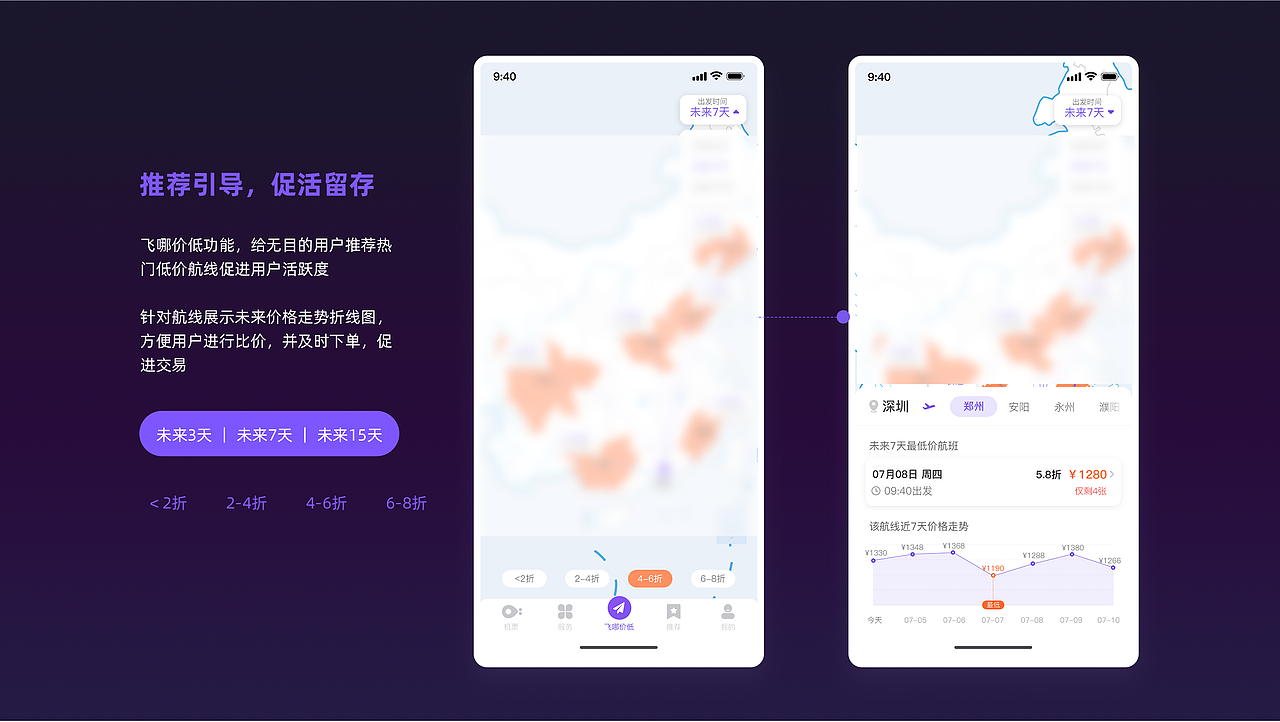机票宝App视觉交互体验设计优化项目总结-2021初