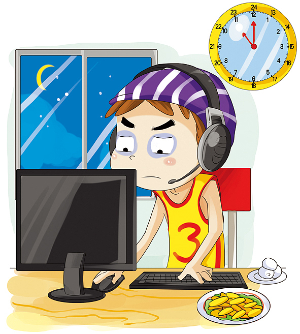 一些小学课本插图