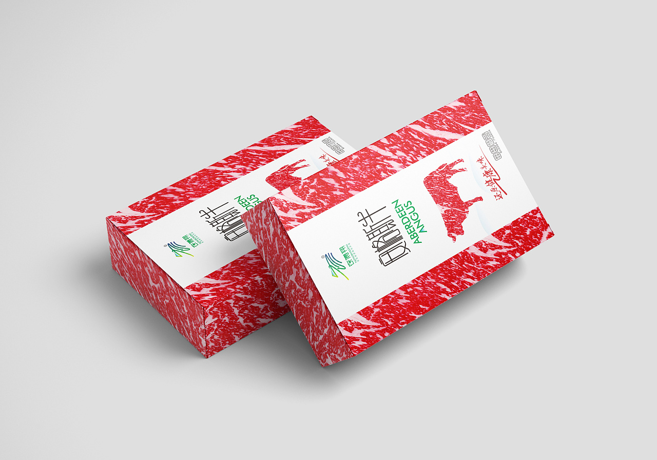 农博翔牛肉系列生鲜包装设计