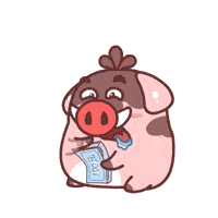 小猪滚滚节日表情系列