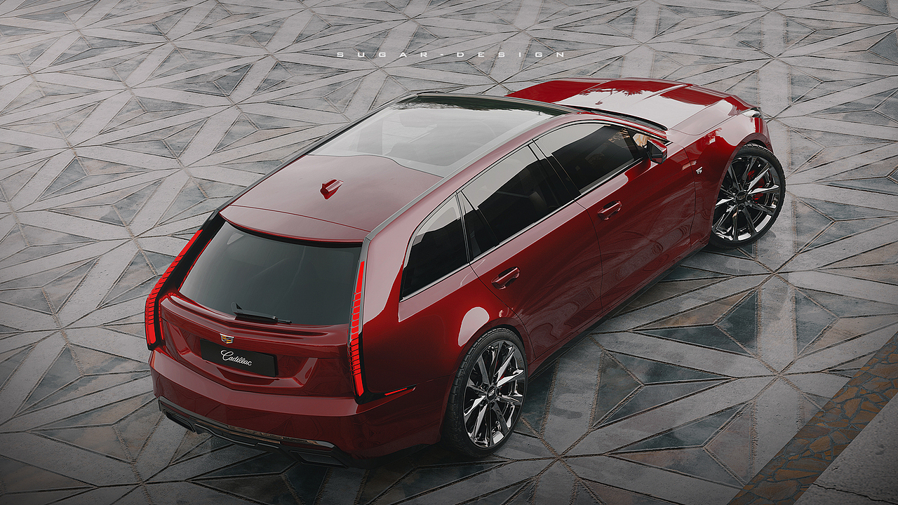 凯迪拉克ct5 sport wagon旅行车