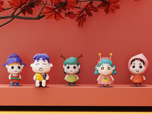 绵竹木版年画IP形象设计