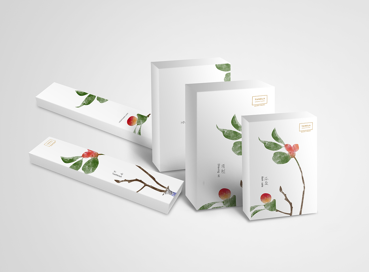 唐拉雅秀五星级酒店洗浴用品包装-秋-系列（图ZNDc0ODAzODQ=） - 包装 - 站酷设计师白术生原创素材 - 站酷ZCOOL