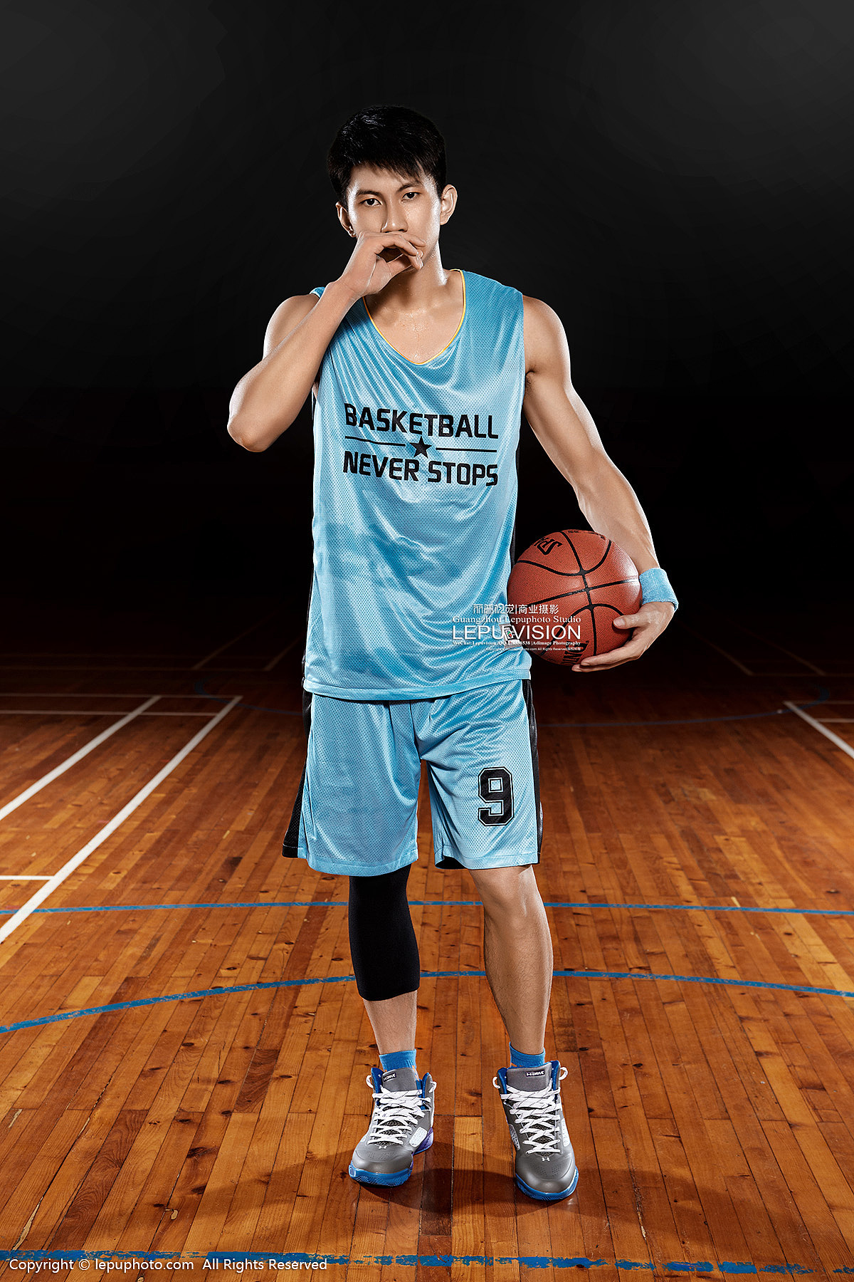 篮球运动人像摄影