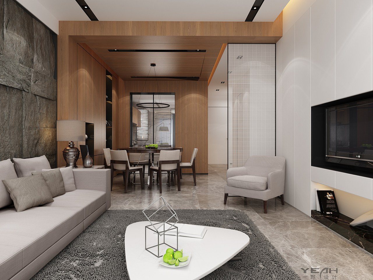 台—景（图ZMTA5OTI1MTY0） - 家装设计 - 站酷设计师一野设计师刘奇原创素材 - 站酷ZCOOL