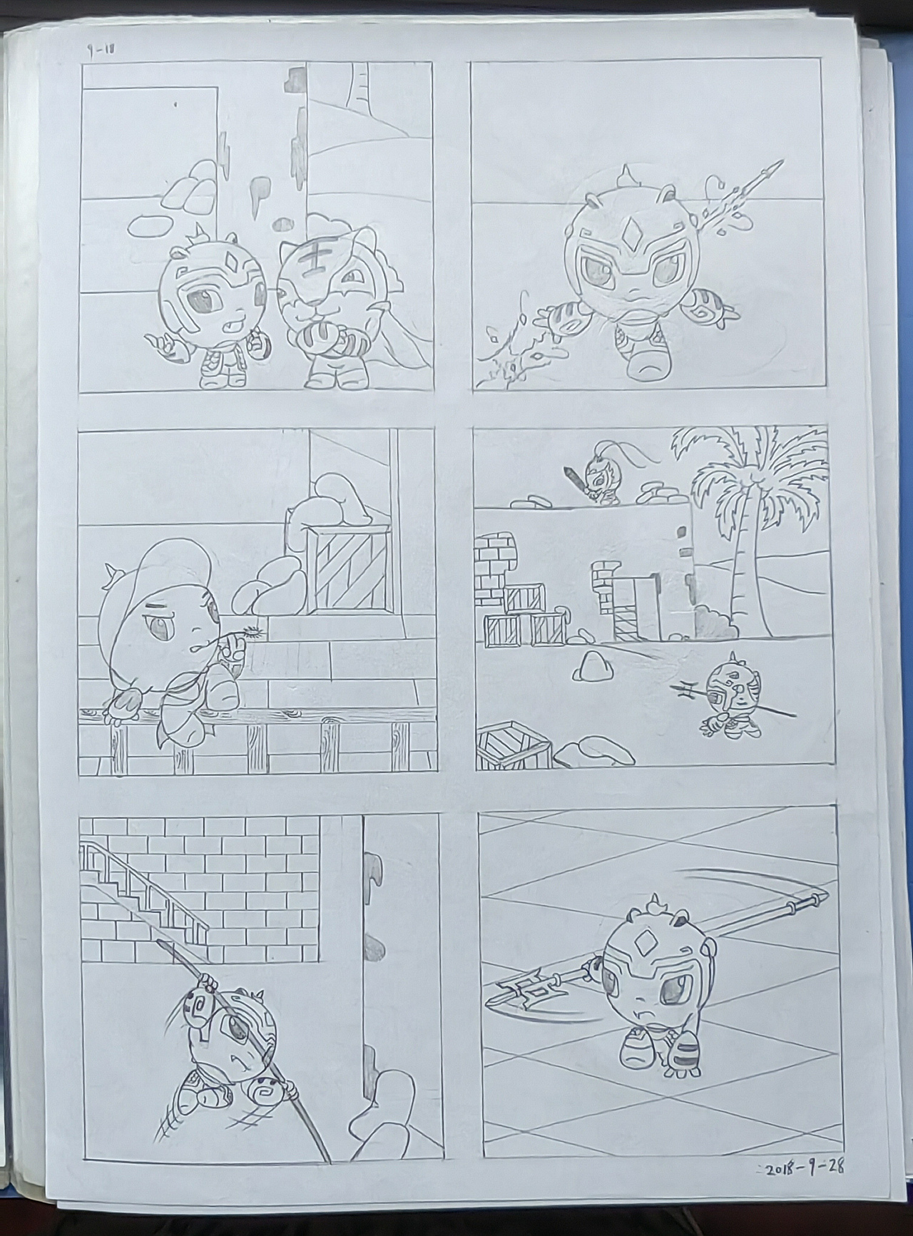 2007—2021（漫画/角色演变史）（图ZMjkyMjIwMTUy） - 短篇/格漫 - 站酷设计师怪袋原创素材 - 站酷ZCOOL