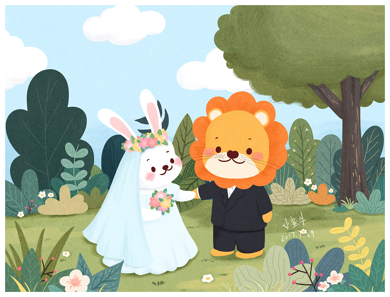 森林童话|插画|儿童插画|小蛮牛lt - 原创作品 - 站酷 (zcool)
