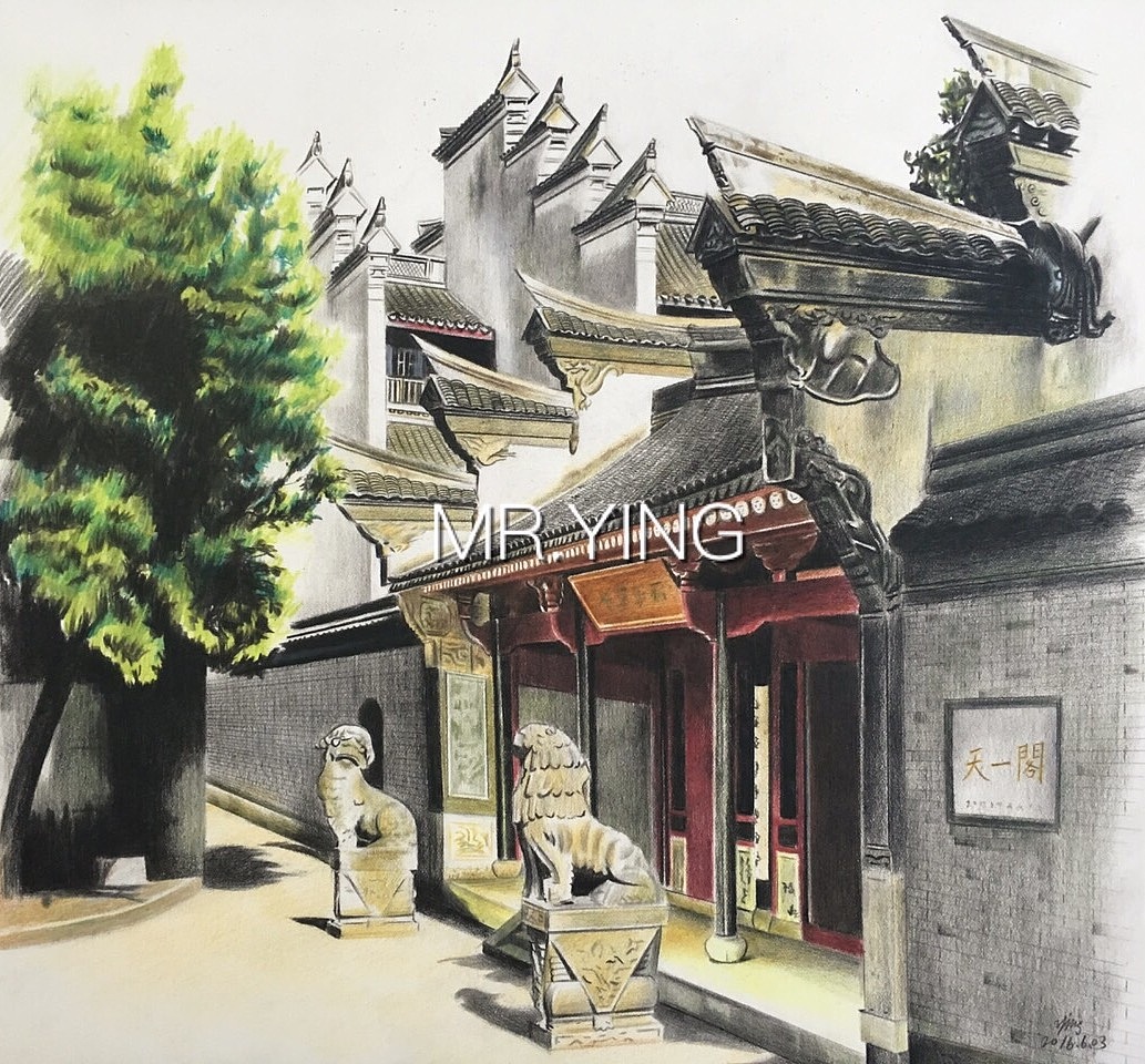 建筑之美|纯艺术|绘画|应先生 - 原创作品 - 站酷 (zcool)