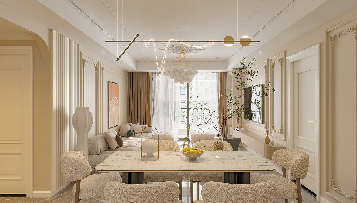 法式轻奢（图ZMjg5ODY5MzI4） - 家装设计 - 站酷设计师辉亚谭玉原创素材 - 站酷ZCOOL